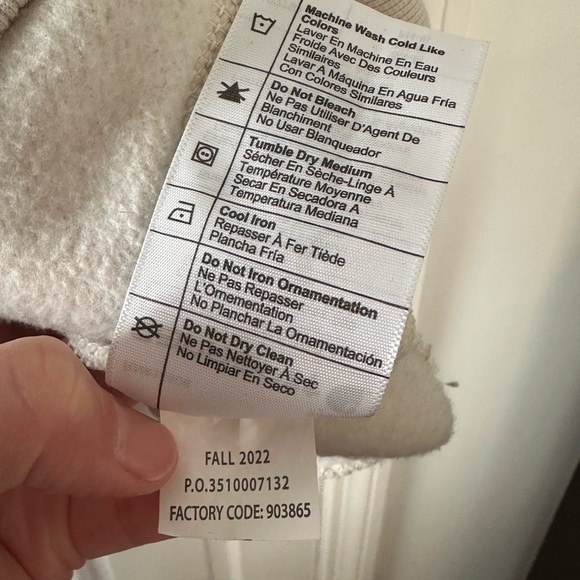 Carhartt Womens Relaxed Fit Midweight Logo Sleeve Graphic Sweatshirt - Picture 11 of 11